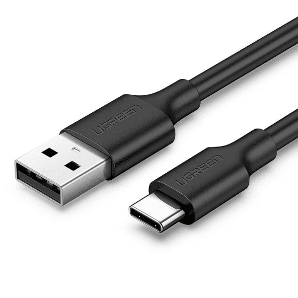 Обложка книги «UGREEN nickel USB-C cable 0,25m black»
