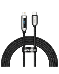 USB-C cable for Lightning Baseus Display, PD, 20W, 2m (black)