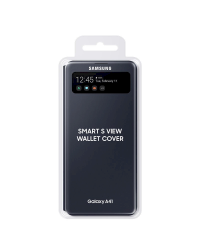 EF-EA415PBE Samsung S-View Case for Galaxy A41 Black