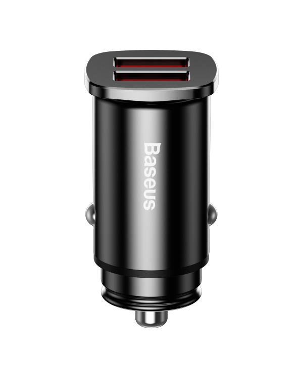 Дополнительное изображение книги «Baseus Square Car Charger 2xUSB QC3.0 5A 30W (Black)»