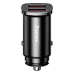 Дополнительное изображение книги «Baseus Square Car Charger 2xUSB QC3.0 5A 30W (Black)»