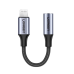 Обложка книги «Ugreen 3,5 mm mini jack - Lightning MFI (Made For iPhone) adapter cable 10 cm black (US211 30756)»