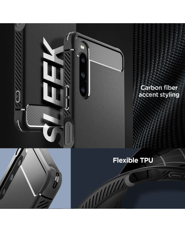 Дополнительное изображение книги «Spigen Rugged Armor Sony Xperia 1 V czarny|black ACS06204»
