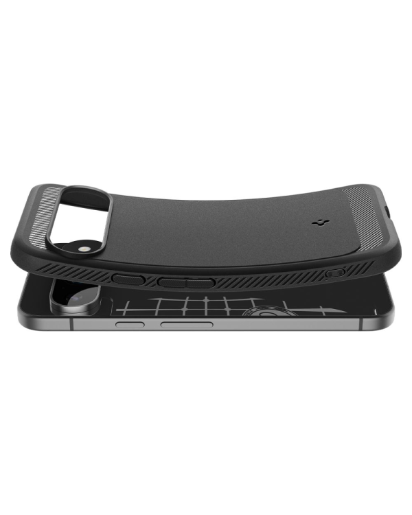 SPIGEN RUGGED ARMOR GOOGLE PIXEL 9 | 9 PRO МАТОВЫЙ ЧЕРНЫЙ