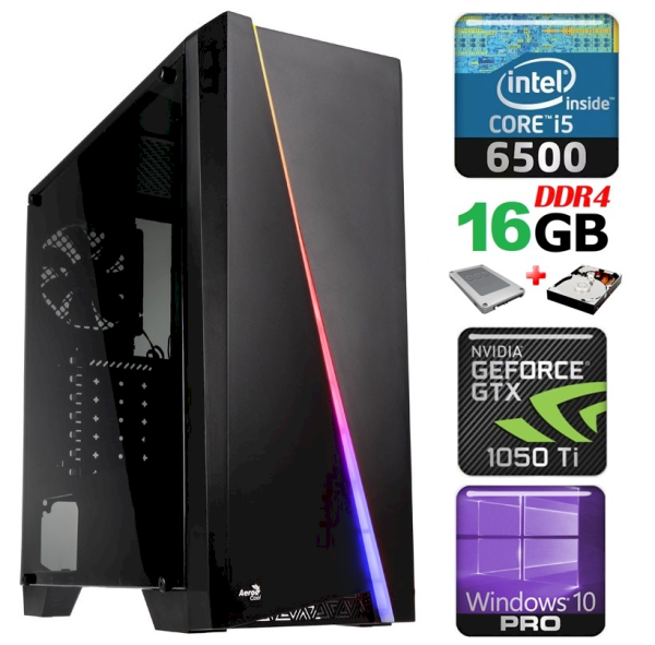 ITS i5-6500 16GB 240SSD+2TB GTX1050Ti 4GB WIN10Pro [refurbished]