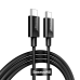 Baseus Xiaobai USB-C -> USB-C Провод для Зарядки 100W / PD 2.0 / 150 cm Черный