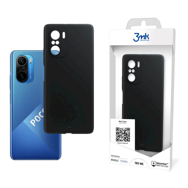 Обложка книги «Xiaomi Mi 11i 5G - 3mk Matt Case black»
