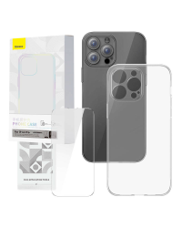 Transparent Case and Tempered Glass set Baseus Corning for iPhone 12 Pro