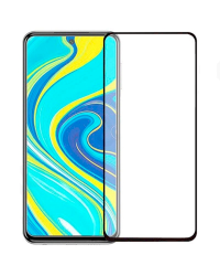 Fusion Full Glue 5D Tempered Glass Защитное стекло для экрана Xiaomi Redmi Note 9S / Redmi Note 9 Pro Черное