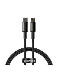 Baseus Tungsten Gold Cable Type-C to iP PD 20W 1m (black)