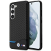 Обложка книги «BMW M PU Carbon Blue Line Case for Samsung Galaxy S23 Black»
