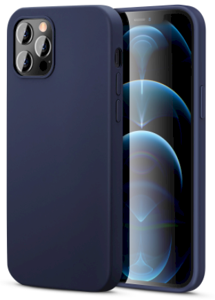 Fusion elegance fibre прочный силиконовый чехол для Apple iPhone 13 синий