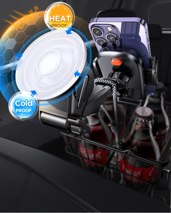 Joyroom car phone holder for cockpit, dashboard black (JR-ZS350)