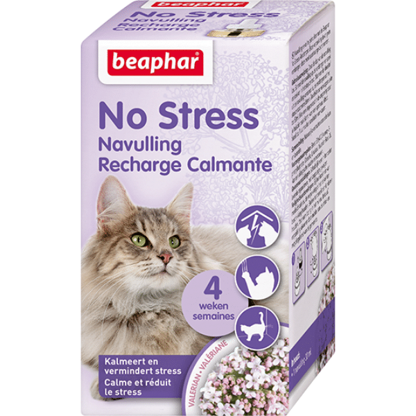 Успокаивающее средство для кошек : Beaphar NO STRESS REFILL CAT 30ML NL|F.