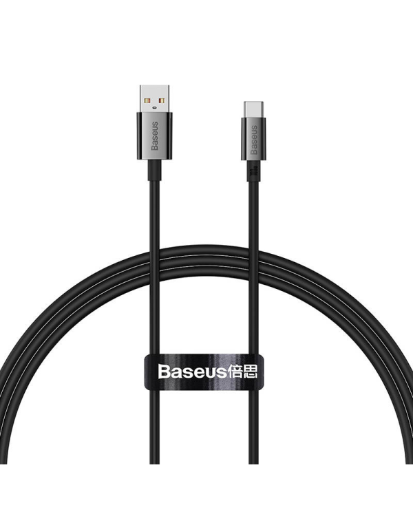 Кабель USB do USB-C Baseus Superior100W 1м (черный)