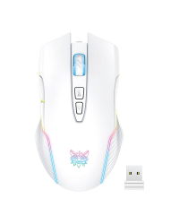 Onikuma CW905 White Wireless Gaming Mouse