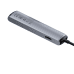 Baseus CAHUB-J0G 6 in 1 Приставка для MacBook | 1 x HDMI | 3 x USB 3.0 | USB-C | RJ45 | PD