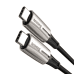 Baseus Water Drop USB-C -> USB-C Провод для Зарядки 60W / PD 2.0 / 200 cm Черный