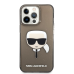 Обложка книги «KLHCP13LKHTUGLB Karl Lagerfeld TPU Full Glitter Karl Head Case for iPhone 13 Pro Black»