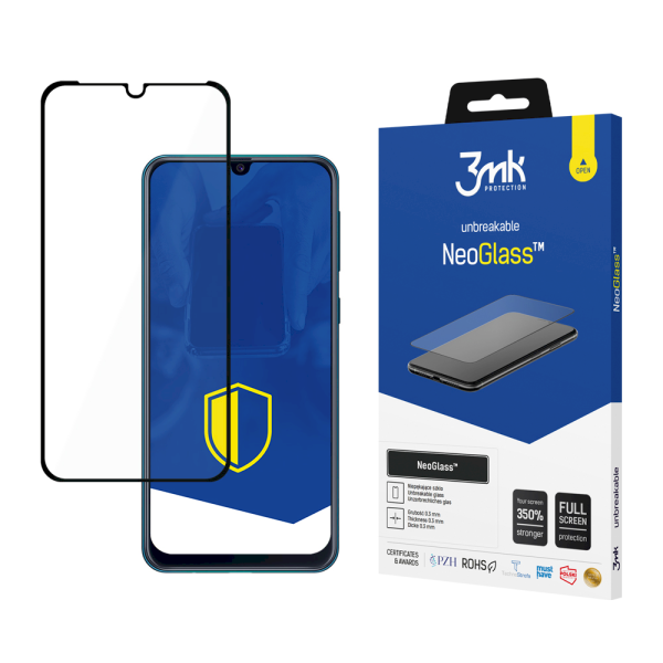 Обложка книги «Samsung Galaxy M21 Black - 3mk NeoGlass™ screen protector»