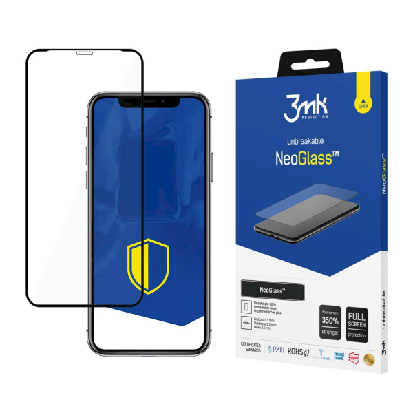 Обложка книги «Apple iPhone X/XS Black - 3mk NeoGlass™ screen protector»