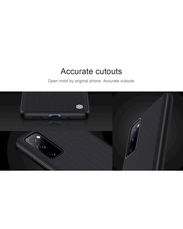 Дополнительное изображение книги «Nillkin Textured Hard Case for Samsung Galaxy S20 FE Black»