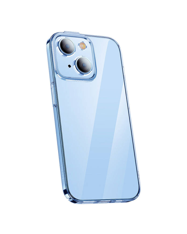 Baseus Crystal Transparent Case and Tempered Glass set for iPhone 14