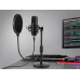 Tracer Studio Pro USB микрофон для игр / трансляций / подкастов + Держатель, Поп фильтр Tracer Studio Pro USB микрофон для игр / трансляций / подкастов + Держатель, Поп фильтр