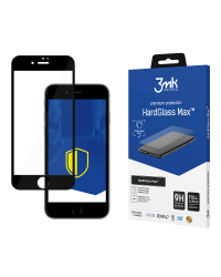Apple iPhone 8 Plus Black - 3mk HardGlass Max™ screen protector