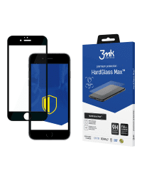 Apple iPhone 6 Black - 3mk HardGlass Max™ screen protector
