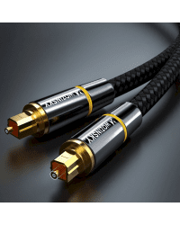 Wozinsky digital optical audio fiber cable Toslink SPDIF 1,5m black (WOPT-15)