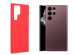 Fusion soft matte back case силиконовый чехол для Samsung S908 Galaxy S22 Ultra красный