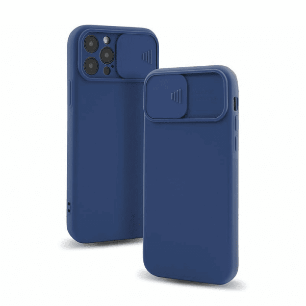 Fusion Camera Protect силиконовый чехол для Apple iPhone 13 Pro синий