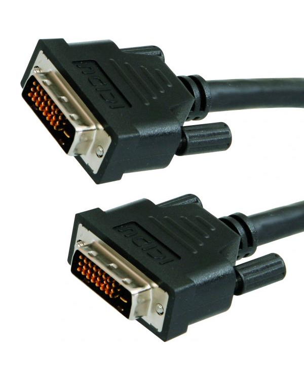 Кабель Fusion DVI (24+1) — DVI (24+1), 2 м, черный
