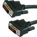 Кабель Fusion DVI (24+1) — DVI (24+1), 2 м, черный