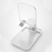Dudao desk telescopic stand foldable phone holder tablet white (F5XS whie)