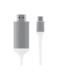 Видеокабель Fusion USB -> HDMI (4K при 30 Гц, 1080P при 60 Гц) 200 см, белый