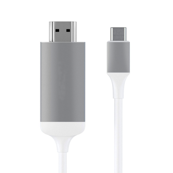 Видеокабель Fusion USB -> HDMI (4K при 30 Гц, 1080P при 60 Гц) 200 см, белый Видеокабель Fusion USB -> HDMI (4K при 30 Гц, 1080P при 60 Гц) 200 см, белый