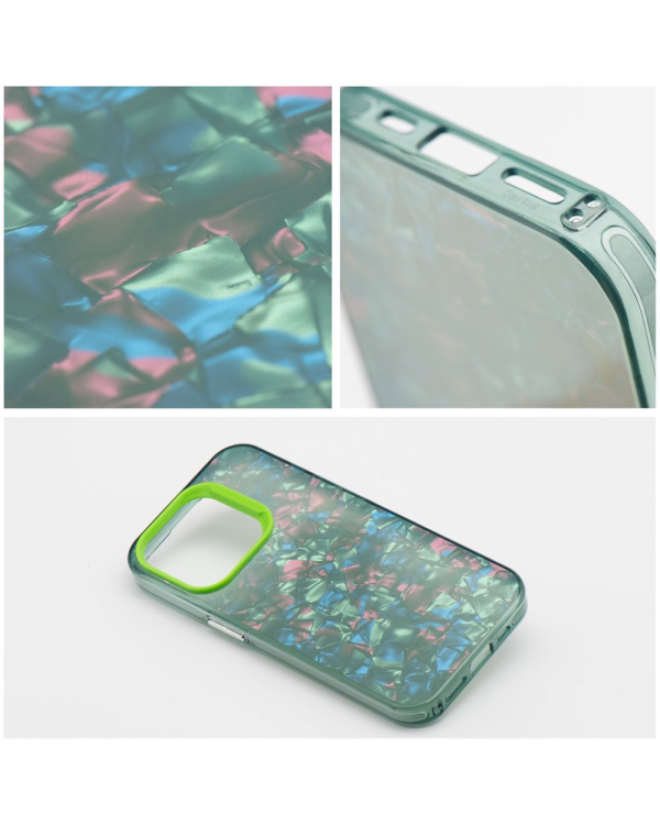 Fusion Tutti Frutti Силиконовый чехол для Apple iPhone 16 Pro Max зеленый