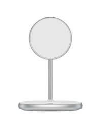 Baseus Swan MagSafe Magnetic Stand with Wireless Charger for iPhone 12 (white)