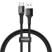 Baseus Halo Data cable Lightning with LED lamp 3A 1m (Black)