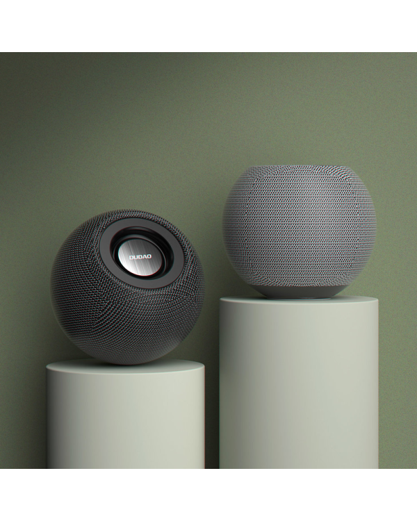 Dudao wireless Bluetooth 5.0 speaker 3W 500mAh gray (Y3s-gray)