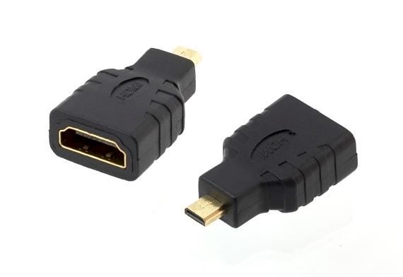 Fusion видео адаптер micro HDMI - > HDMI черный