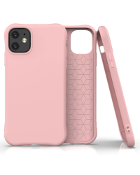 Fusion Solaster Back Case Силиконовый чехол для Apple iPhone 11 Pro Розовый