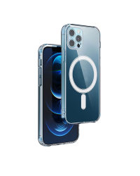 Чехол Fusion Anti Shock 1,5 мм Mag для iPhone 13 6,1" прозрачная защита камеры