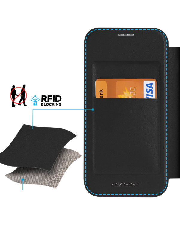 Dux Ducis Skin X Pro Magnetic Flip MagSafe Case iPhone 15 Plus - Black