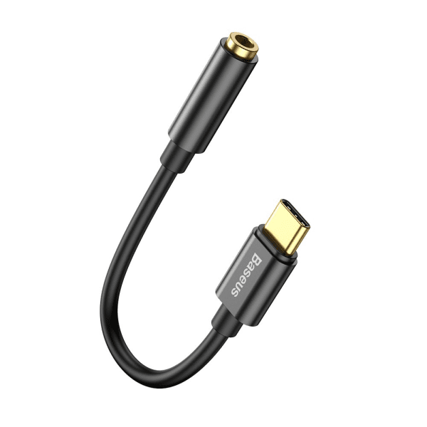 Обложка книги «Baseus L54 USB-C to 3.5 mm Female Adapter DAC 24 bit 48 KHz black (CATL54-01)»