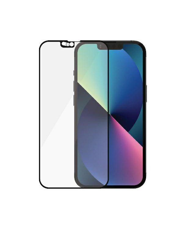 Дополнительное изображение книги «PanzerGlass E2E Microfracture iPhone 13 |13 Pro 6,1" CamSlider Swarovsky Case Friendly AntiBacterial czarny|black 2751»