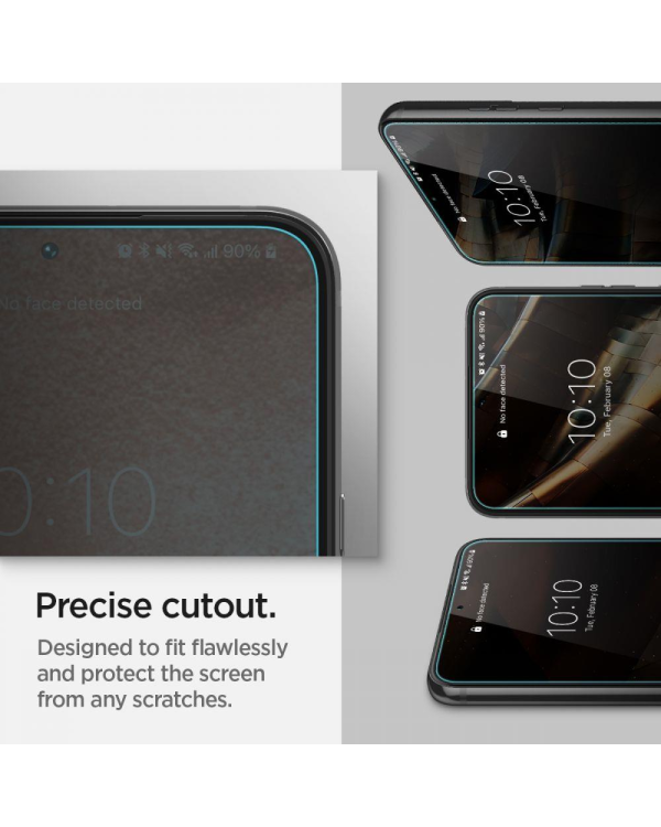ТЕМПЕРИРОВАННОЕ СТЕКЛО Spigen GLAS.TR "EZ FIT" 2-PACK GALAXY S22