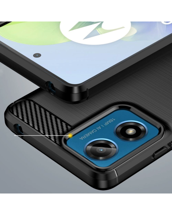 Дополнительное изображение книги «Tech-Protect TPUCarbon Case for Motorola Moto G24 | G24 Power | G04 - Black»